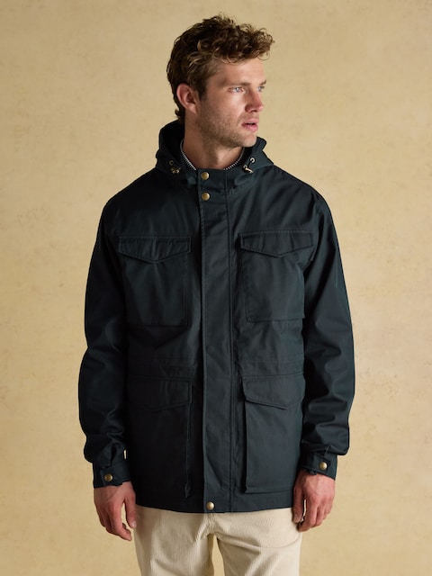 Joules Portman Navy Waterproof Raincoat