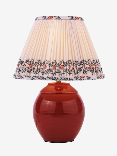 joules Red Wentworth Table Lamp