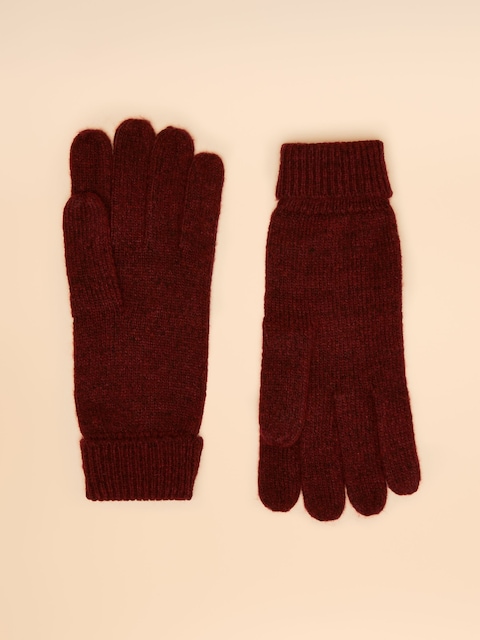 Joules Rosa Berry Red Gloves