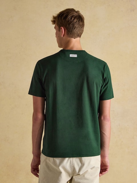 Joules Rugby Club Green Crew Neck Cotton T-Shirt