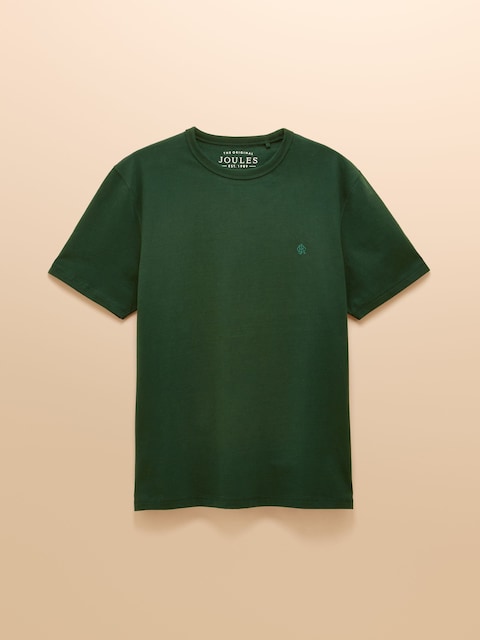 joules Rugby Club Green Crew Neck Cotton T-Shirt