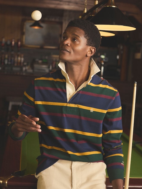 Joules Rugby Club Multi Long Sleeve Shirt