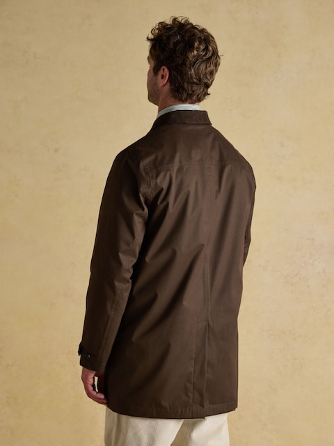Joules Sandford Brown Waterproof Raincoat