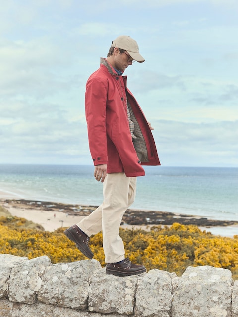 Joules Sandford Orange Waterproof Raincoat