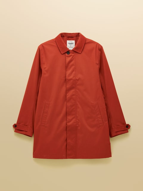 joules Sandford Orange Waterproof Raincoat