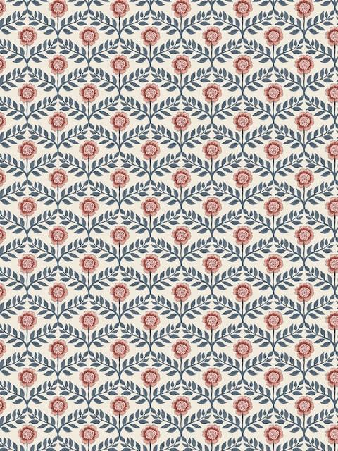 Joules Stately Floral Print 10M Wallpaper