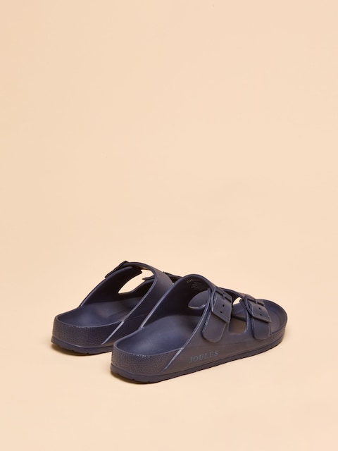 Joules Sunseeker Navy Blue EVA Sliders