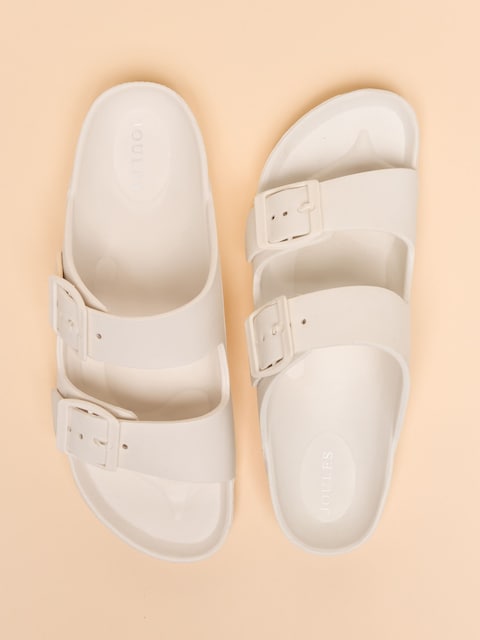 Joules Sunseeker White EVA Sliders