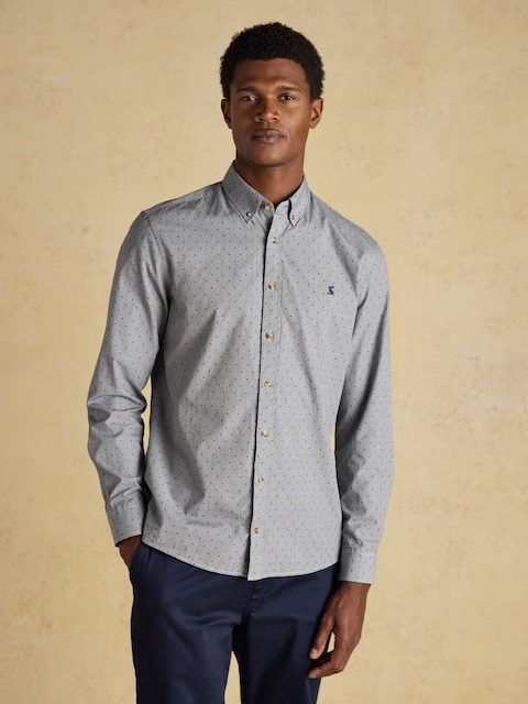 Joules Texture Shirt Blue