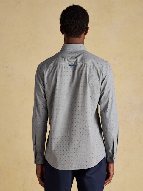 Joules Texture Shirt Blue