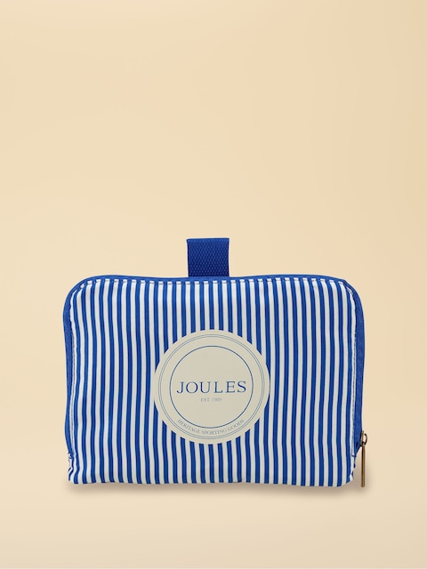 joules Ticking Stripe Packaway Duffle