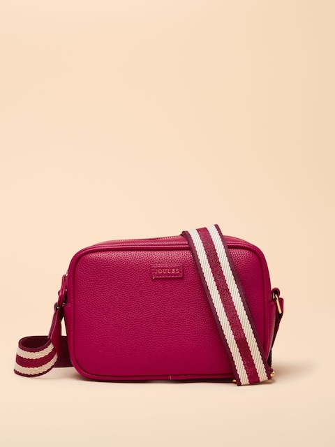 Joules Trent Berry Red Adjustable Cross Body Bag