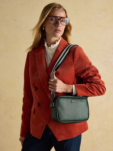 Joules Trent Dark Green Adjustable Cross Body Bag