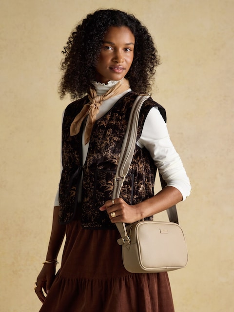 Joules Trent Neutral Adjustable Cross Body Bag