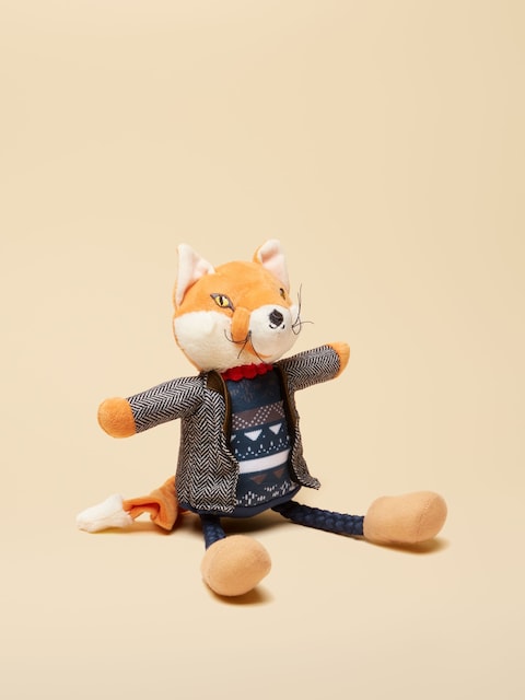 Joules Tweed Jonty Fox Tweed Pet Toy