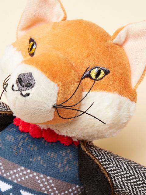 joules Tweed Jonty Fox Tweed Pet Toy