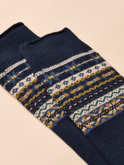 Joules Wader Multi Navy Welly Socks