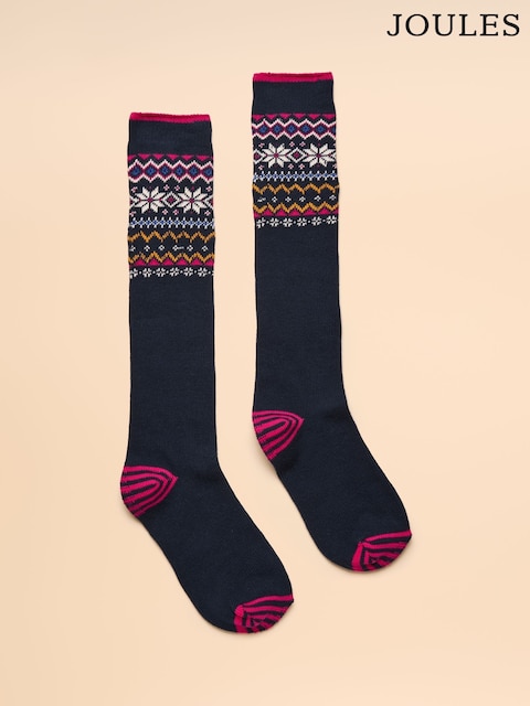 joules Wader Navy Welly Sock