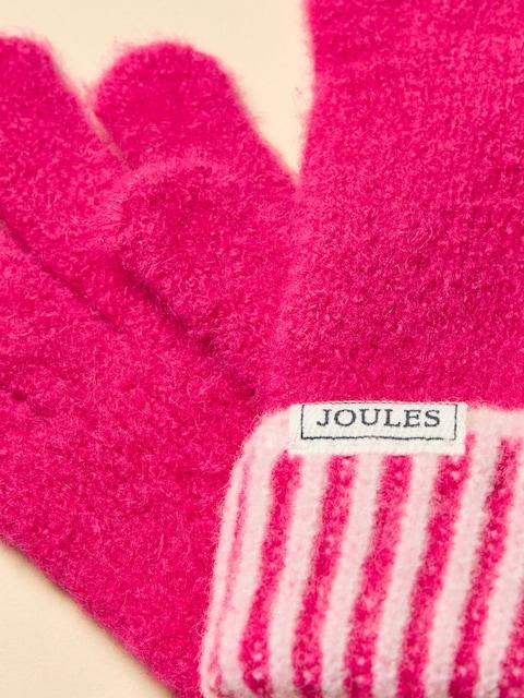 joules Wanderer Bright Pink Gloves