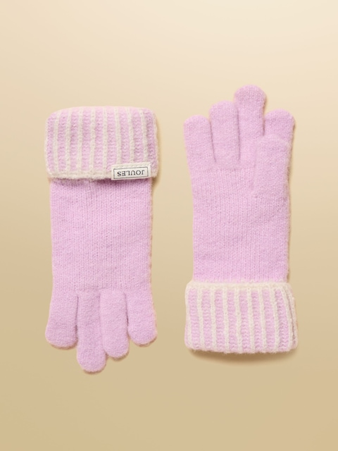 Joules Wanderer Lilac Purple Gloves
