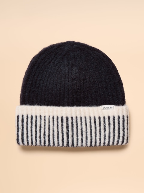 Joules Wanderer Navy Beanie Hat