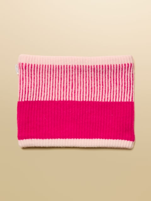 Joules Wanderer Pink Cosy Lined Snood