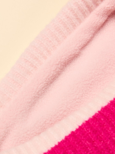 joules Wanderer Pink Cosy Lined Snood