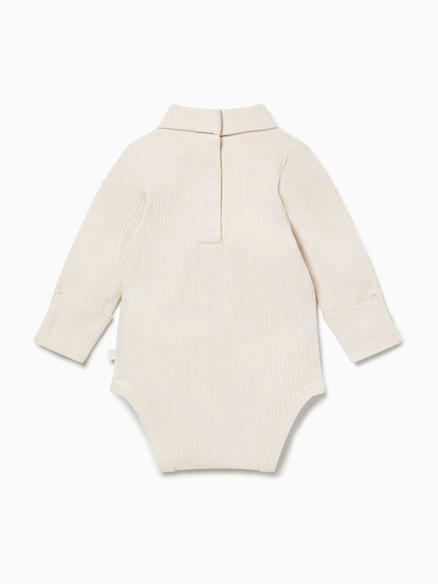 Joules Mori Cream MORI Cream Roll Neck Supersoft Bodysuit