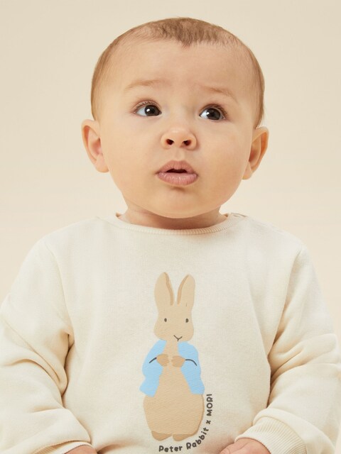 Joules MORI Cream MORI Peter Rabbit Supersoft Sweatshirt