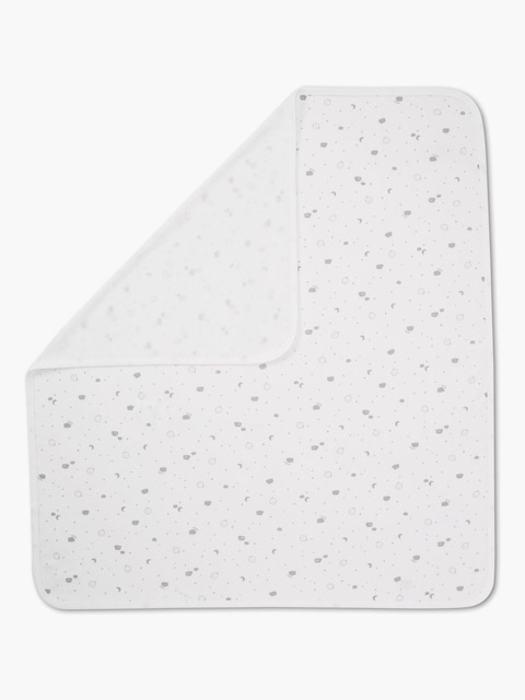 Joules MORI White MORI Supersoft Jersey Baby Blanket