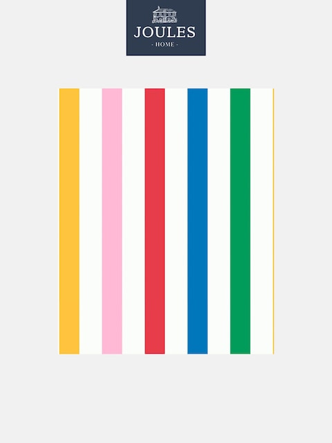 Joules Multi Country Critters Chunky Stripe Wallpaper 10M