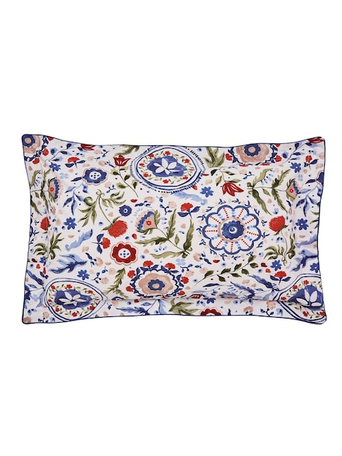joules Navy Multi Festival Flowers Duvet Cover and Pillowcase Set