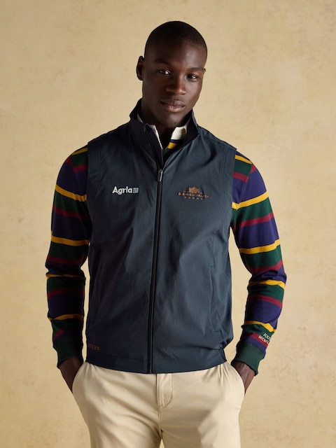 Joules Official Blenheim Navy European Championship Lightweight Gilet