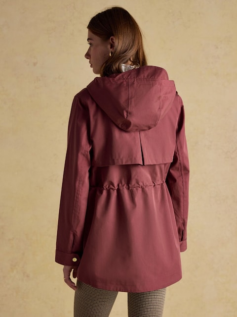 Joules Portwell Port Waterproof Raincoat With Hood And Adjustable Waist