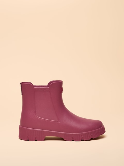 Joules Raindance Berry Red Lightweight EVA Ankle Wellies
