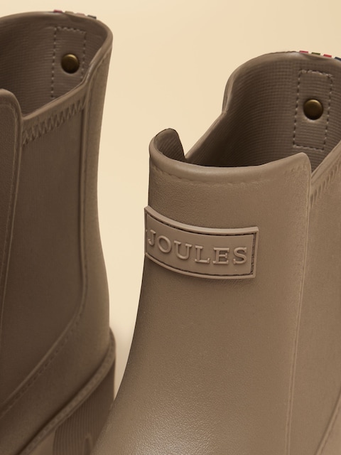 joules Raindance Mink Brown Lightweight EVA Ankle Wellies