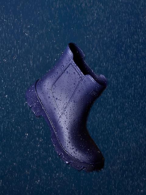 Joules Raindance Navy Blue Lightweight EVA Ankle Wellies