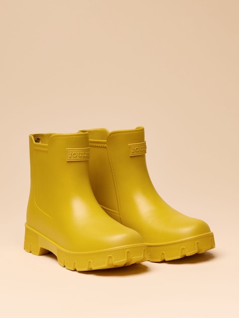 Joules Raindance Yellow Lightweight EVA Ankle Wellies
