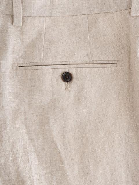 joules Stone Slim Fit 100% Linen Safari Suit Trousers