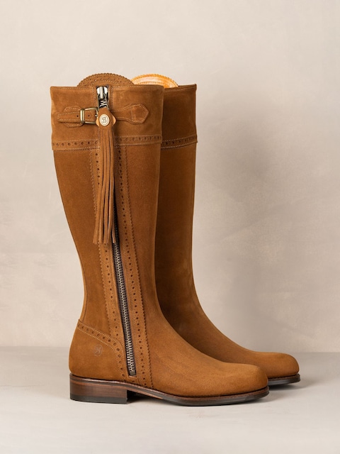 Joules The Spanish Boot Company Brown Original Classic Spanish Riding Boots