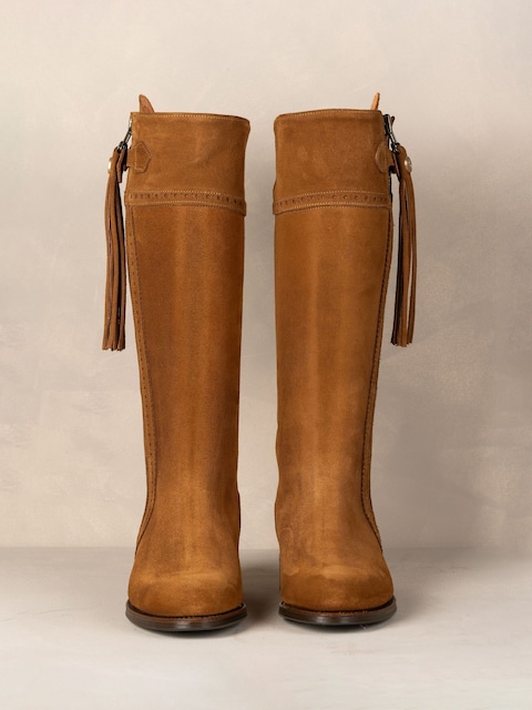 Joules The Spanish Boot Company Brown Original Classic Spanish Riding Boots