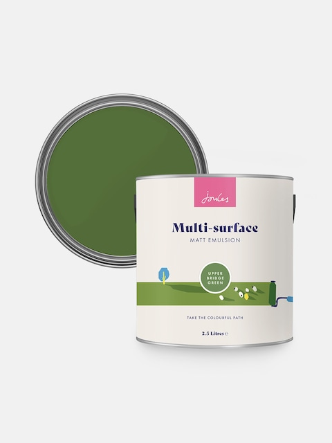 joules Upper Bridge Green Multi Surface Matt Emulsion