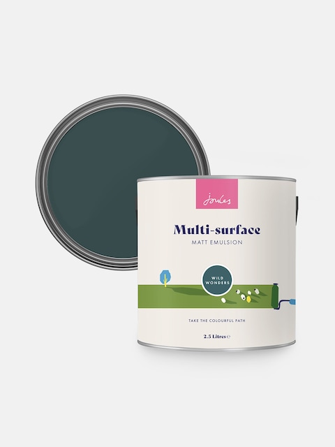 joules Wild Wonders Blue Multi Surface Matt Emulsion