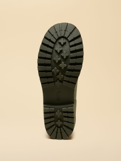 joules Wistow Khaki Green Printed Adjustable Mid Calf Wellies