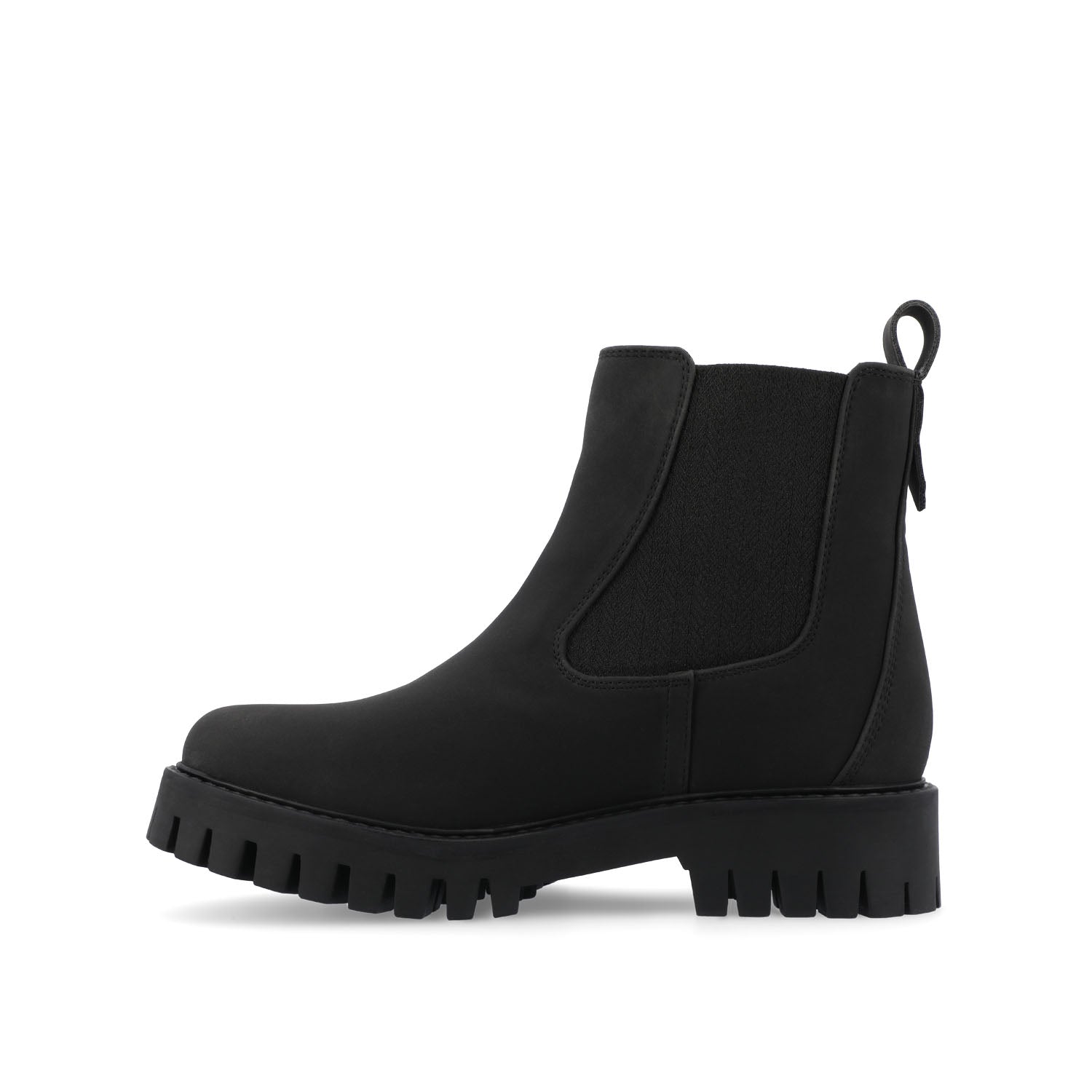 Journee Collection ALARA CHELSEA BOOTIES IN WIDE Natural PU