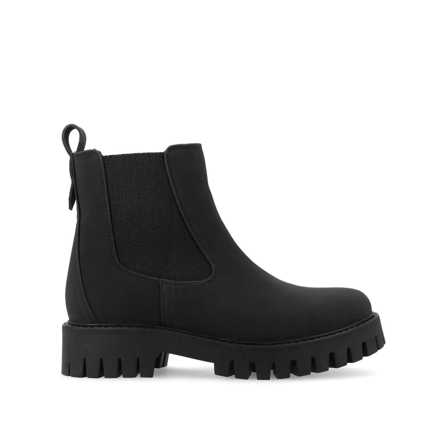 journee collection ALARA CHELSEA BOOTIES IN WIDE Natural PU