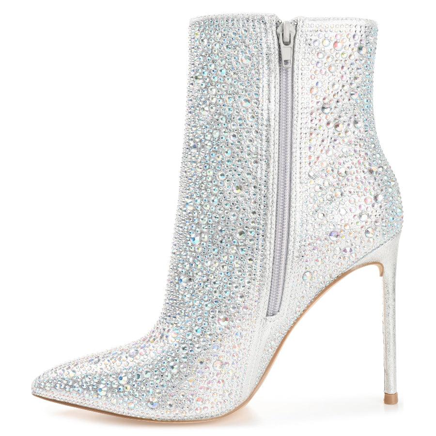 Journee Collection ALEXIS - FINAL SALE (NO EXCHANGES) White/Silver