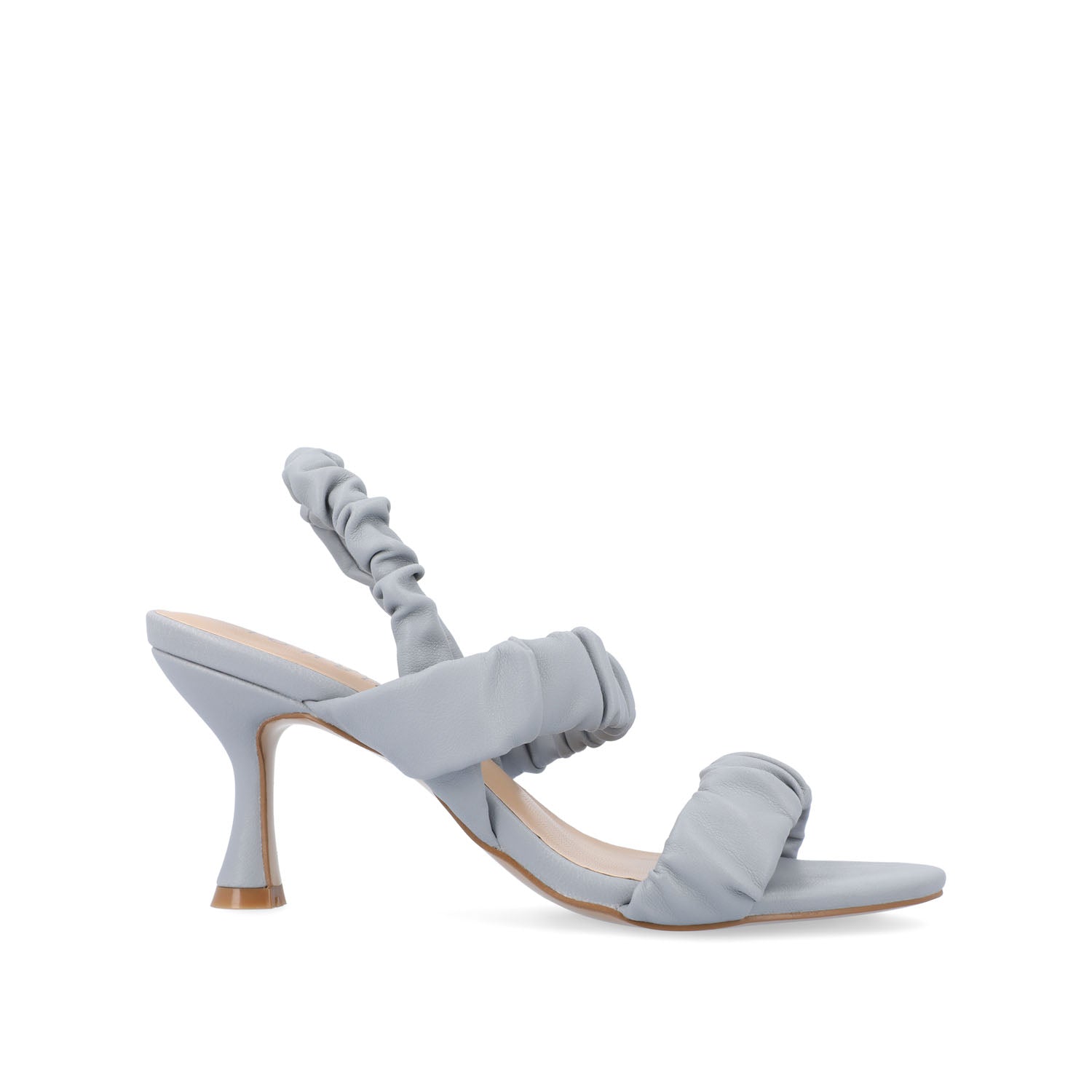 Journee Collection AMAREE STRAPPY HEELS IN FAUX LEATHER Blue