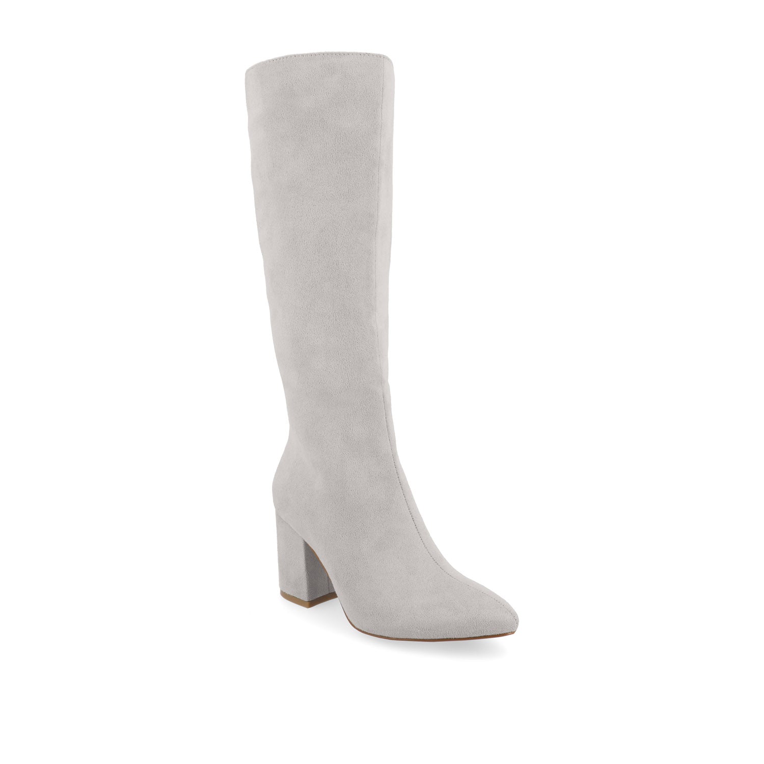 Journee Collection AMEYLIA KNEE-HIGH BOOTS IN WIDE WIDTH & CALF Beige