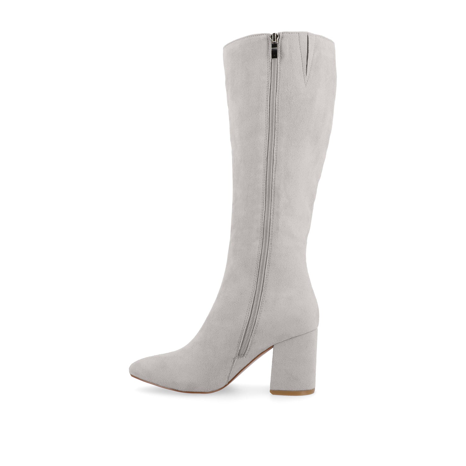 Journee Collection AMEYLIA KNEE-HIGH BOOTS IN WIDE WIDTH & CALF Beige